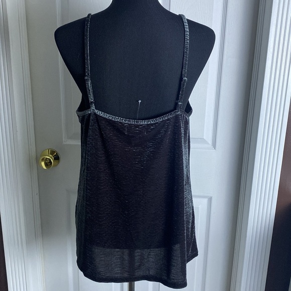 Maurices Women’s Black Velvet Tank Top Adjustable Straps sz L NWT - Picture 6 of 8